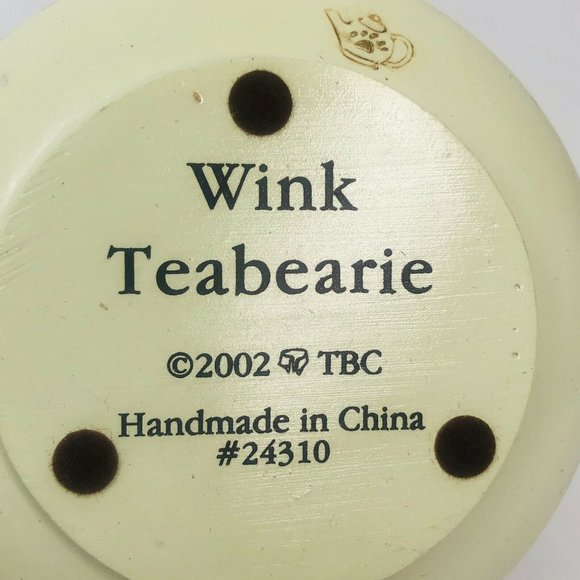 Boyds Bear Teabearies Wink Teabearie Thinking of u - Picture 7 of 10